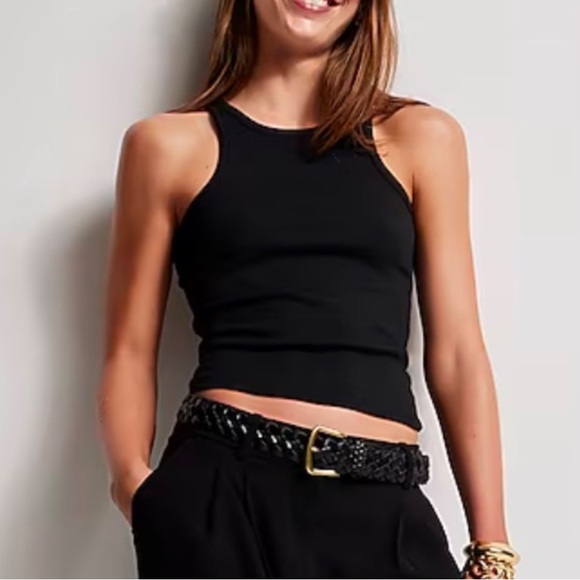 NWOT J.Crew Ribbed Striped Tank Sz XS - Picture 6 of 6